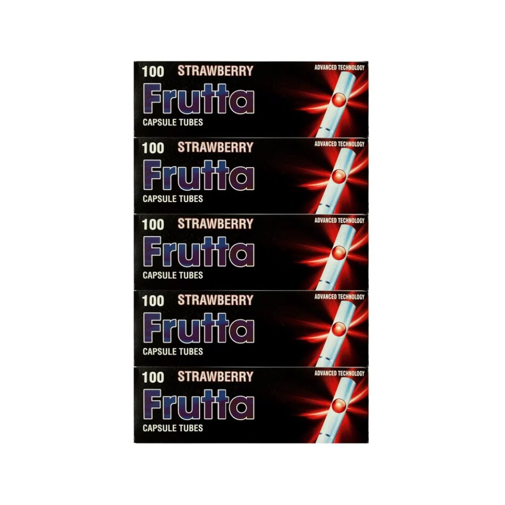 5x Frutta Hülsen Strawberry 100er