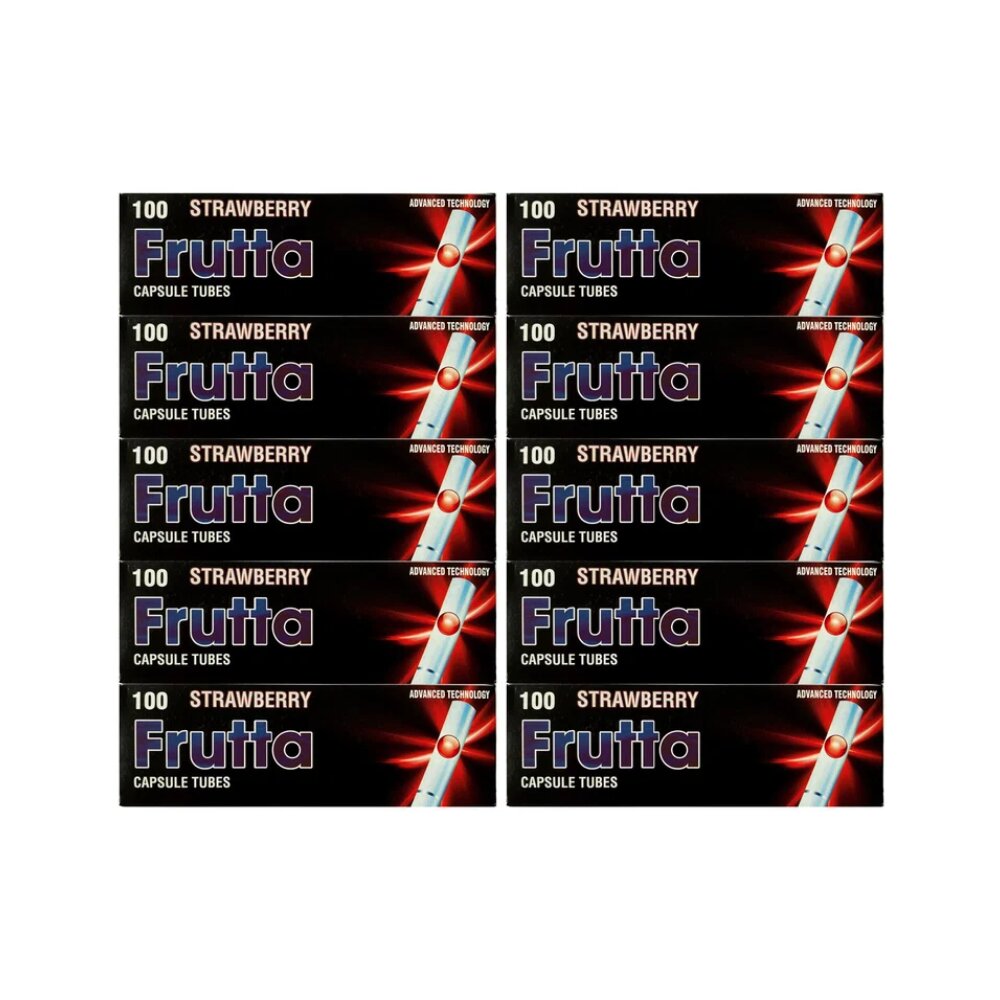 10x Frutta Hülsen Strawberry 100er