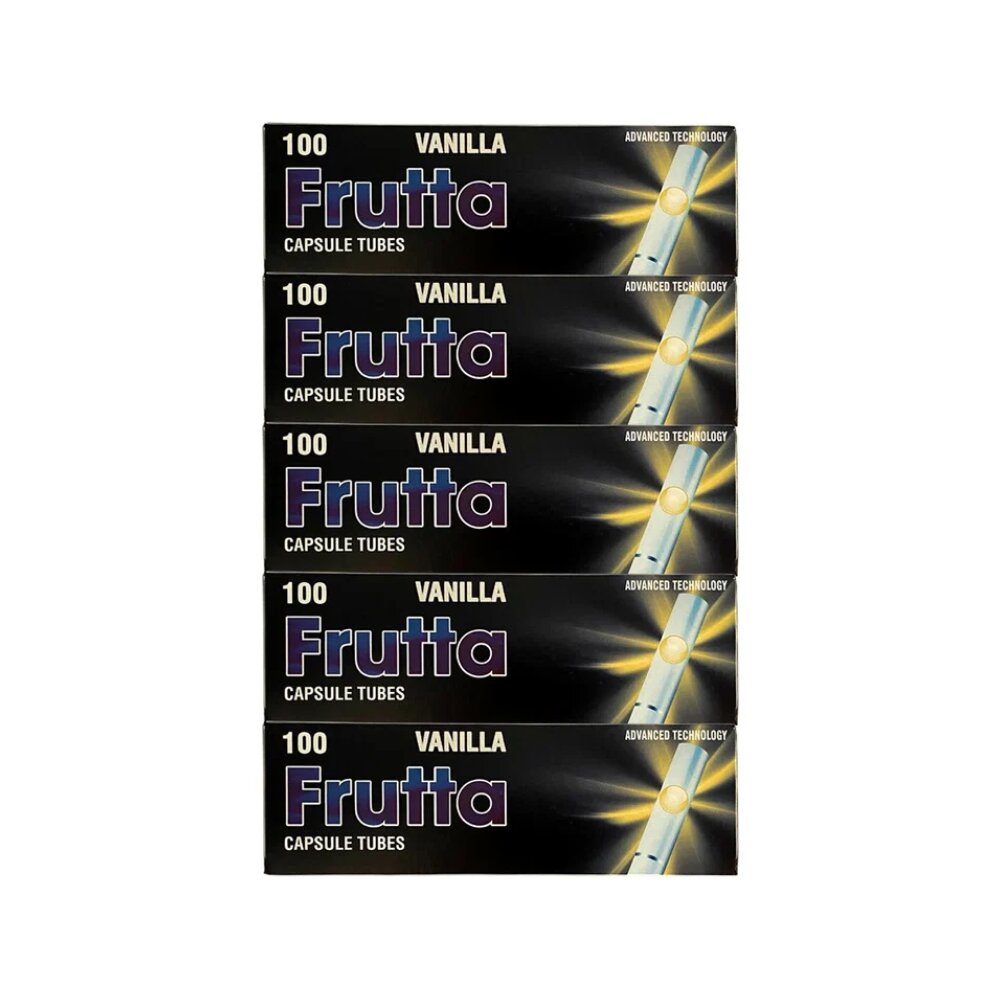 5x Frutta Hülsen Vanilla100er