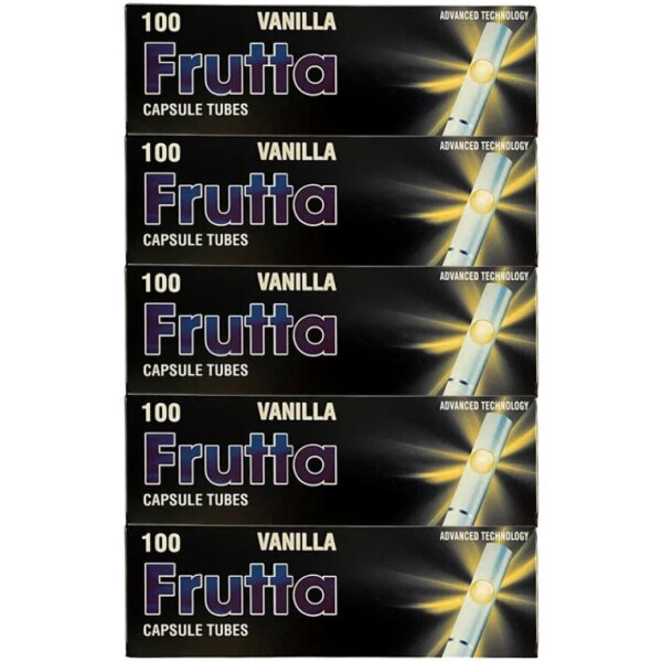 5x Frutta Hülsen Vanilla100er