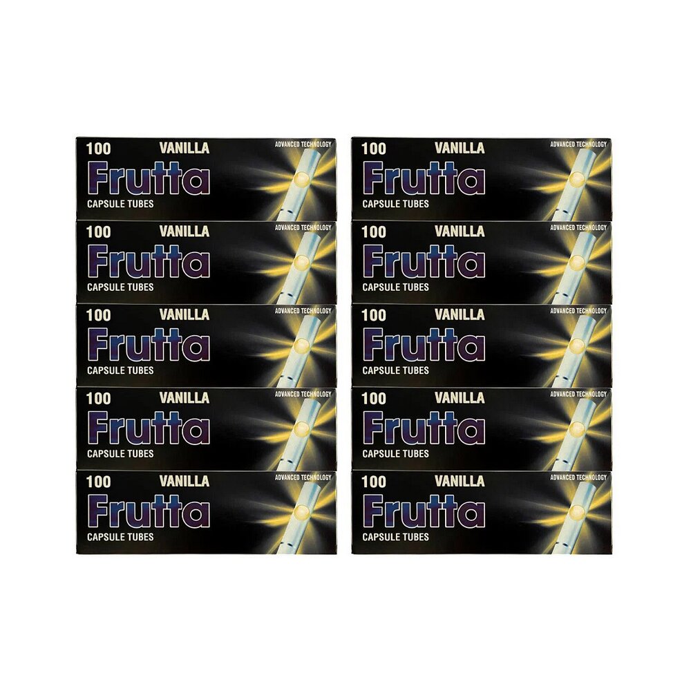 10x Frutta Hülsen Vanilla 100er