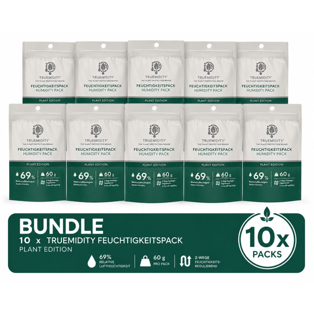 10x Truemidity Humidpack 60g 69%