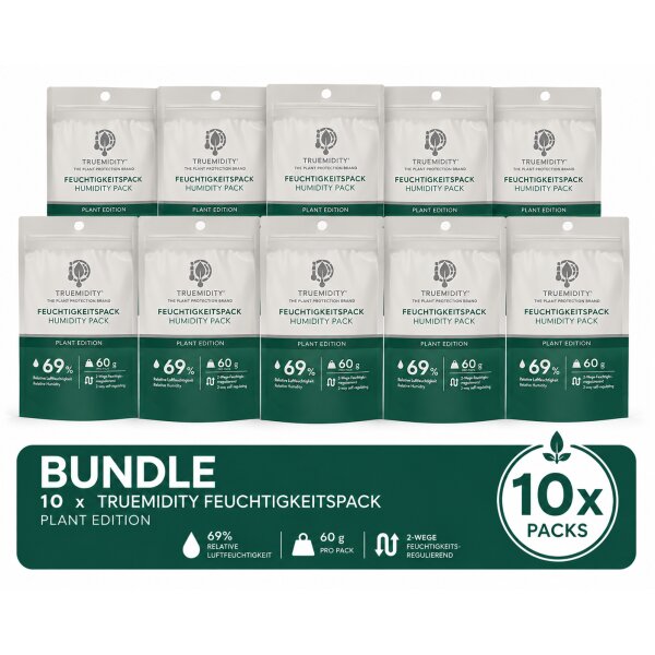 10x Truemidity Humidpack 60g 69%