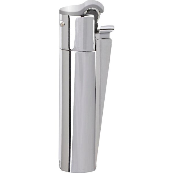 Clipper Jet-Feuerzeug Metall silber